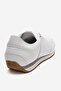 Men's Lace-Up Flat Sole Casual Shoes Real Leather Mc 21248 White - 4