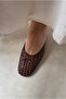 Women's Slippers Bitter Brown - 5