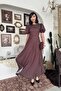Balloon Sleeve Maxi Long Length Premium Polka Dot Dress - 5