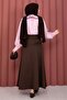 Collar Embroidered Skirt Top Shirt Pink - 4
