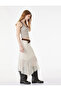 Beige Teenage Cotton Skirt - 2