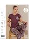 Seamlife Women's Luxury Extra Soft 100% Cotton Viscose Short Sleeve Pajama Set