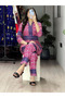 Pink Rayon Cord-sets Set - HRT5422 | Pink - 2