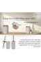 Bathroom Accessories Set 6 Piece Bath Ensemble - 6