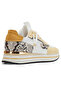 Suede and Genuine Leather Detailed Women's Sneakers - 5