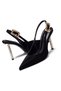 Women's Special High Heels Stylish Buckled Open Back Casual Pointed Toe Evening Dress Shoes 400 - 3