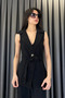 Sea Star Detail Vest - Black Black - 2