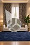 Luxury Stylish Living Room Drapery Curtain Heavy Weight 120-Count Modern Decorative Drapery Curtain Si - 2