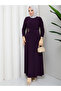 Yanı Buckled Women's Hijab Dress - 6