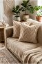 Soft Embossed Textured 2-Piece Cushion Cover Bohemian Punch Sofa Cover Pillowcase , Cushion
