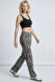 Comfortable Fit High Waist Wide-Leg Viscose Mix Women's Trousers - 6