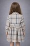 Girl's Holiday Plaid Dress – Long Sleeve Pocketed Stylish Comfortable Casual Dress - 3