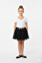- Little Star Blcak Skirt, 1Y to 8Y