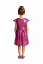 -Pink Sparkle Fun Dress, 2Y to 5Y - 3