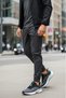 152-21046 Anthracite Orthopedic Casual Men's Sports Shoes - 5
