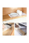 Kitchen Non-Slip Transparent Shelf Cover Non-Slip Cabinet Drawer Cover Pvc 45X300 cm Protective Eva Thick - 3