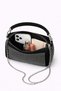 Aurora Crystal Model Women's Stone-Embellished Mini Bag – Chain Strap Piece Stylish Night and Event Wear Bag - 3