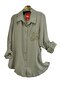 Plus Size Women's Ayrobin K Linen D Lace Daisy Shirt - 2