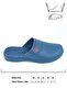 9601 Men's Black Closed Front Non-Slip Eva Hospital Bathroom Balcony Slippers - 3