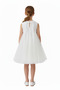 - Classic Ivory Occasion Dress-White-1Y to 8Y - 4
