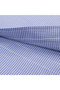 Testa Exclusive Navy Blue Mini Gingham Button Collar Tailored Fit Cotton Shirt - 4