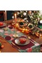 Leather Supla 8 Pieces Placemat Set 34 X34 cm - 4