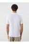 Lcwaikiki Classic White Polo Neck Short Sleeve Pique Men's T-Shirt - 4