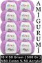 Divagurumi 188 Purple (Pack of 10) - 500 Gr - Amigurumi Yarn