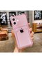 iPhone 17 Compatible Camera Protected Case with Card Holder Corners Airbag Design Anti-Impact Pink - 2