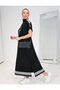 New Season Viscose Two Thread Stripe Embroidered Sweat Dress - 2