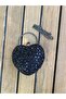 Crystal Heart Look Evening Dress Bag