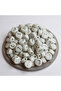 Silver Gilded L Letter Beads (50 Pieces)