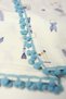 100% Cotton . Double-Layer Muslin Baby with Pompom on the Edge Patterned Si Blanket - 8