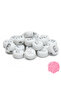 Silver Gilded E Letter Beads (50 Pieces) - 2