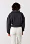 Pulse Crop Sweatshirt Antrasit - 6