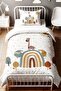 Safari Dreams Patterned Single Baby Kids Bedding Set - 2