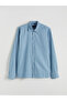 Nevavm Regular Fit Gabardine Men's Shirt with Difference - 6