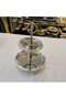 2-Layer Stainless Steel Presentation Plate 30/19 Cm. Silver - 3