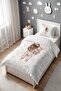 Little Rabbit Friend Patterned Single Baby Kids Bedding Set - 3