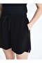 Xside Active Black Elastic Waist Women's Sports Shorts - 3