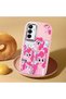 Samsung Galaxy A15 4G/5G Compatible Shock-Absorbing Camera Protected Pink Silicone Case Pony Patterned - 2