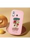 Pink Silicone Case Compatible with Samsung Galaxy A20 Shock-Absorbing Camera Protection Artistic Patterns - 2