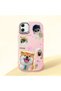 Samsung Galaxy A05 Compatible Shock-Absorbing Camera Protected Pink Silicone Case Dog Patterned