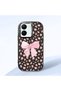 Vivo Y77T/Y78M Compatible Shock-Absorbing Camera Protected Black Silicone Case Leopard Printed I