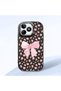 Realme Note 50 Compatible Shock-Absorbing Camera Protected Black Silicone Case Leopard Printed I