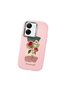 Vivo Y77T/Y78M Compatible Shock-Absorbing Camera Protected Pink Silicone Case Artistic Patterns - 3