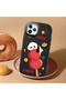iPhone 11 Pro Max Compatible Shock-Absorbing Camera Protected Black Silicone Case Panda Patterned - 2