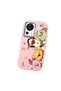 Mi 13 Lite Compatible Shock-Absorbing Camera Protected Pink Silicone Case Cartoon Patterned - 3