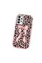 Samsung Galaxy A04S Compatible Shock-Absorbing Camera Protected Pink Silicone Case Leopard Printed I - 3