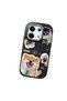 Redmi Note 13 Pro 5g Compatible Shock-Absorbing Camera Protected Black Silicone Case Dog Patterned - 4